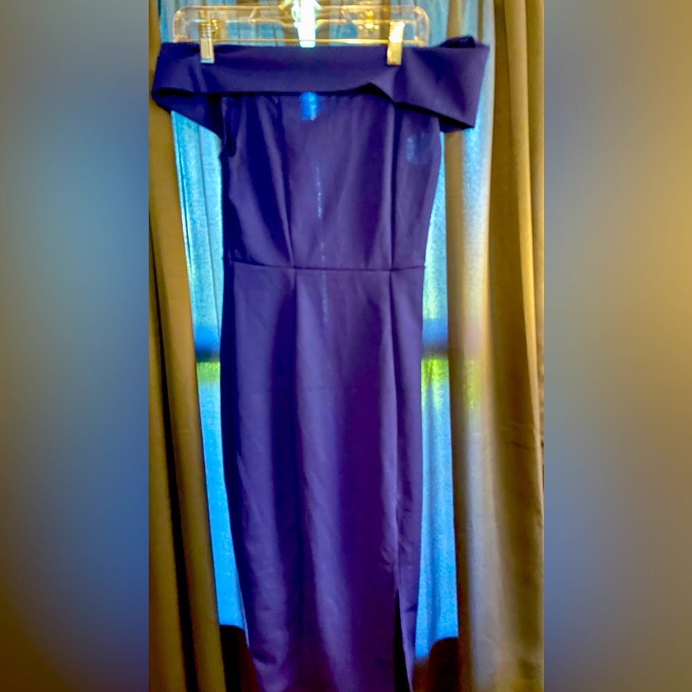 EUC Royal Blue strapless dress